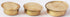 Brass Bhagona 3 Pcs Set Miniature 0.02Kg